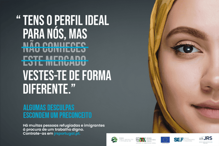 Campanha JRS Portugal empregabilidade migrantes