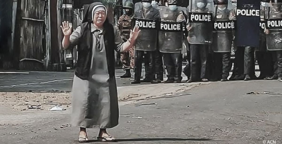 Violência aumenta em Myanmar. Foto © ACN