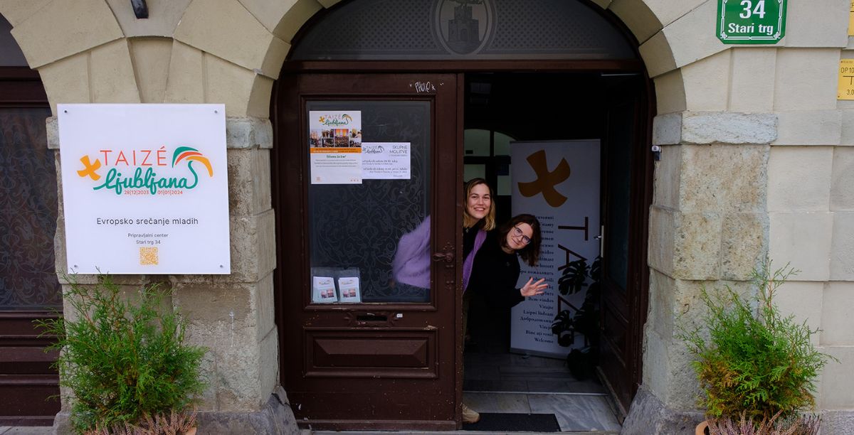 Encontro europeu de Taizé em Liubliana. Foto Comunidade de Taizé