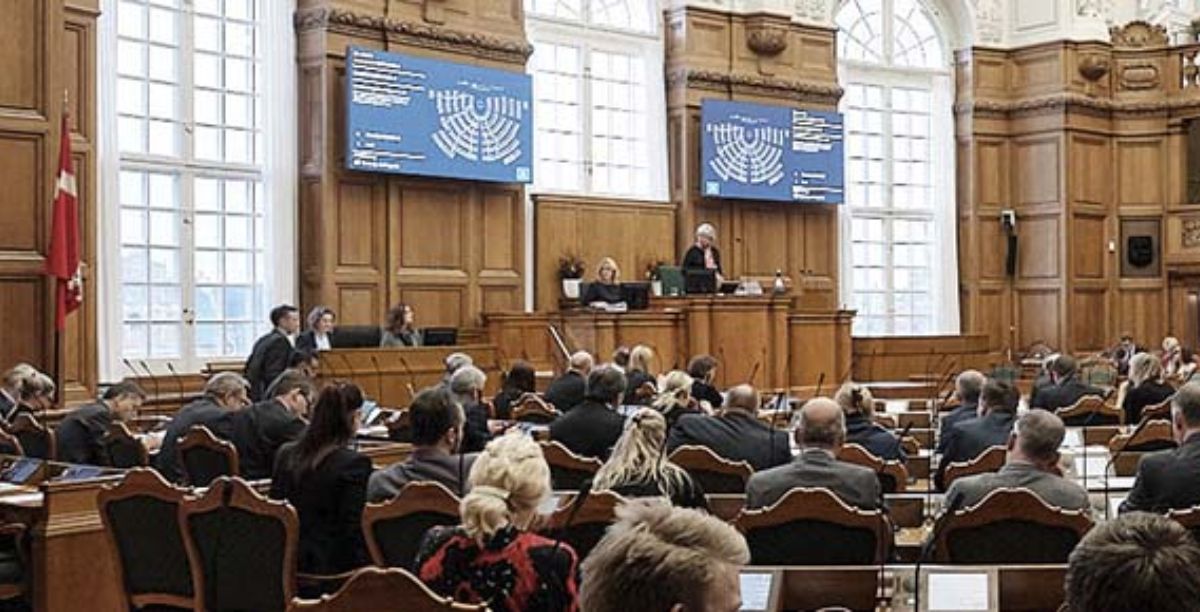 Parlamento dinamarquês. Foto Folketingstidende