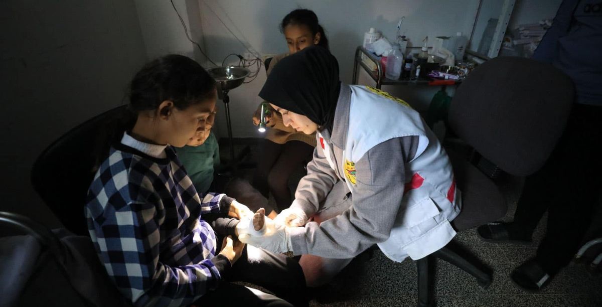 Os hospitais em Gaza estão perto do colapso total. Foto WHO