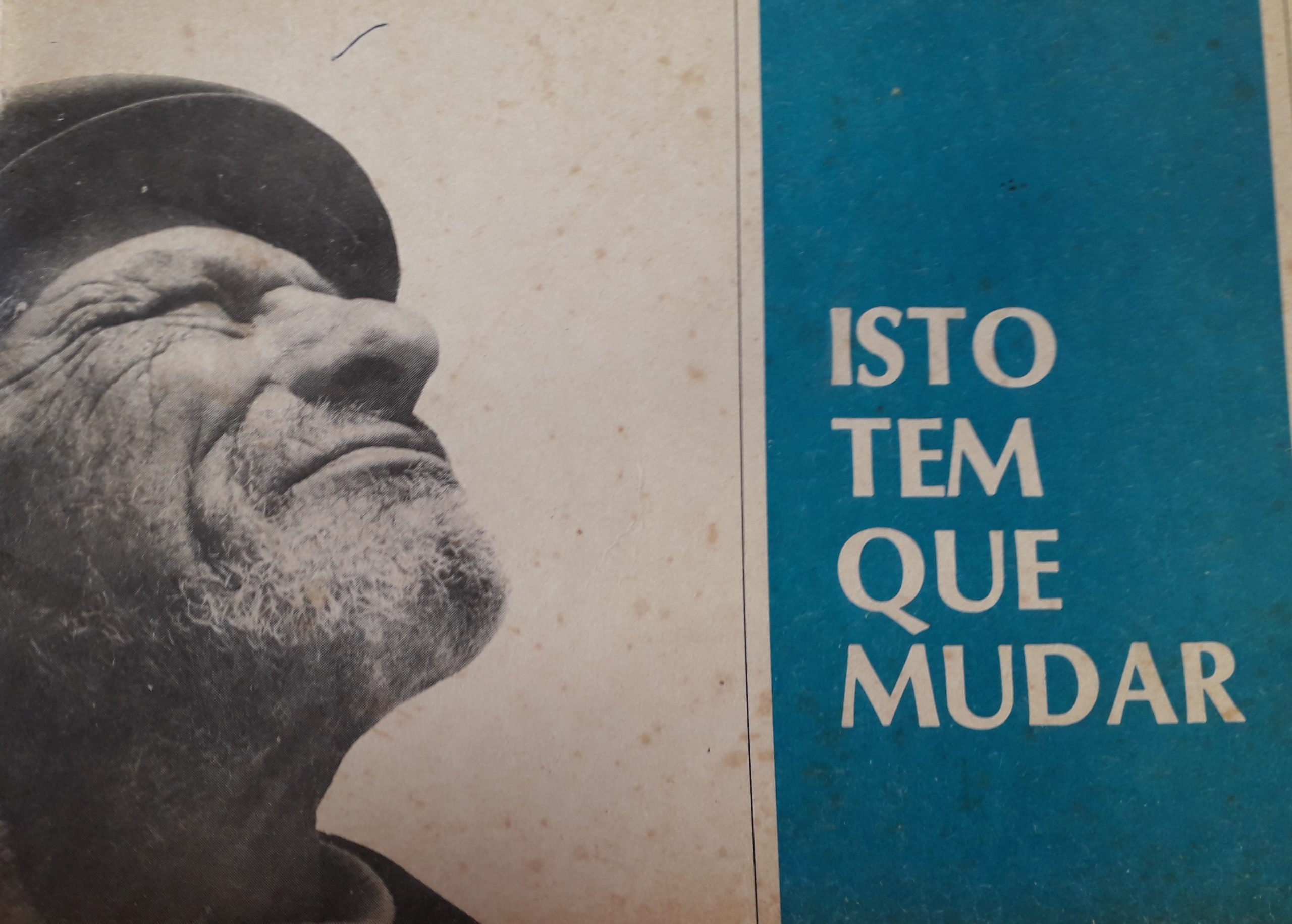 Capa Isto Tem de Mudar, fr. Augusto Matias