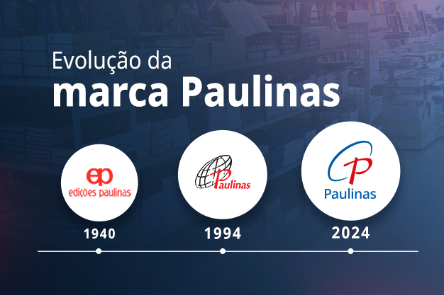 Evolução da marca Paulinas