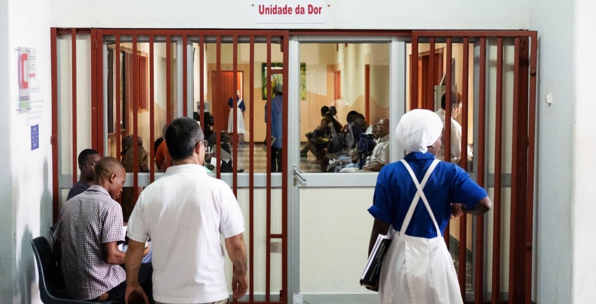 Hospital em Moçambique. Foto DR, via FCG