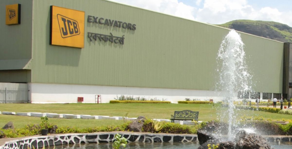 Instalações da JCB, na Índia. Foto JCB