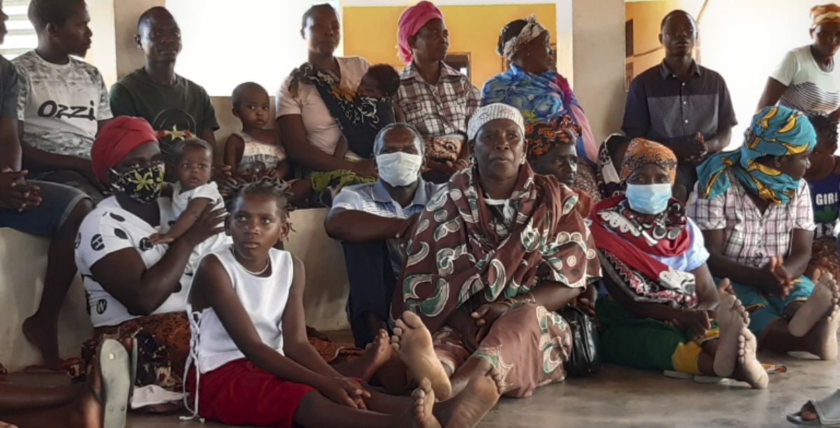 População da região de Cabo Delgado em fuga. Foto ACN