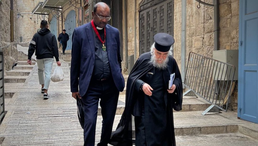 Líder do Conselho Mundial de Igrejas com líderes políticos e religiosos na Terra Santa para fazer ouvir o apelo a “uma paz justa”