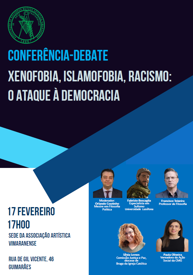 Debate sobre Xenofobia em Guimarães_cartaz