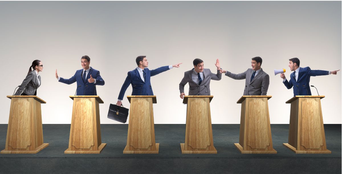 Debate político Foto Elnur