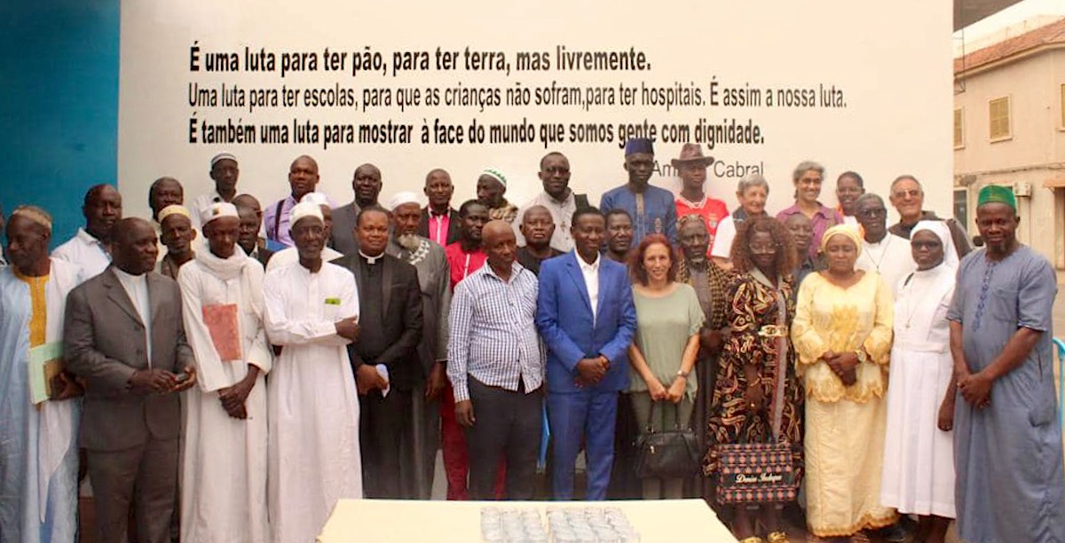 Guine-Bissau: Líderes religiosos assinam declaração de paz e tolerância. Foto © LGDH - Liga Guineense dos Direitos Humanos