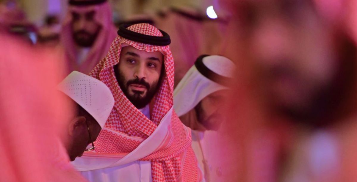 Mohammad bin Salman, príncipe herdeiro da Arábia Saudita. Foto GIUSEPPE CACACEAFP via Getty Images, via AI