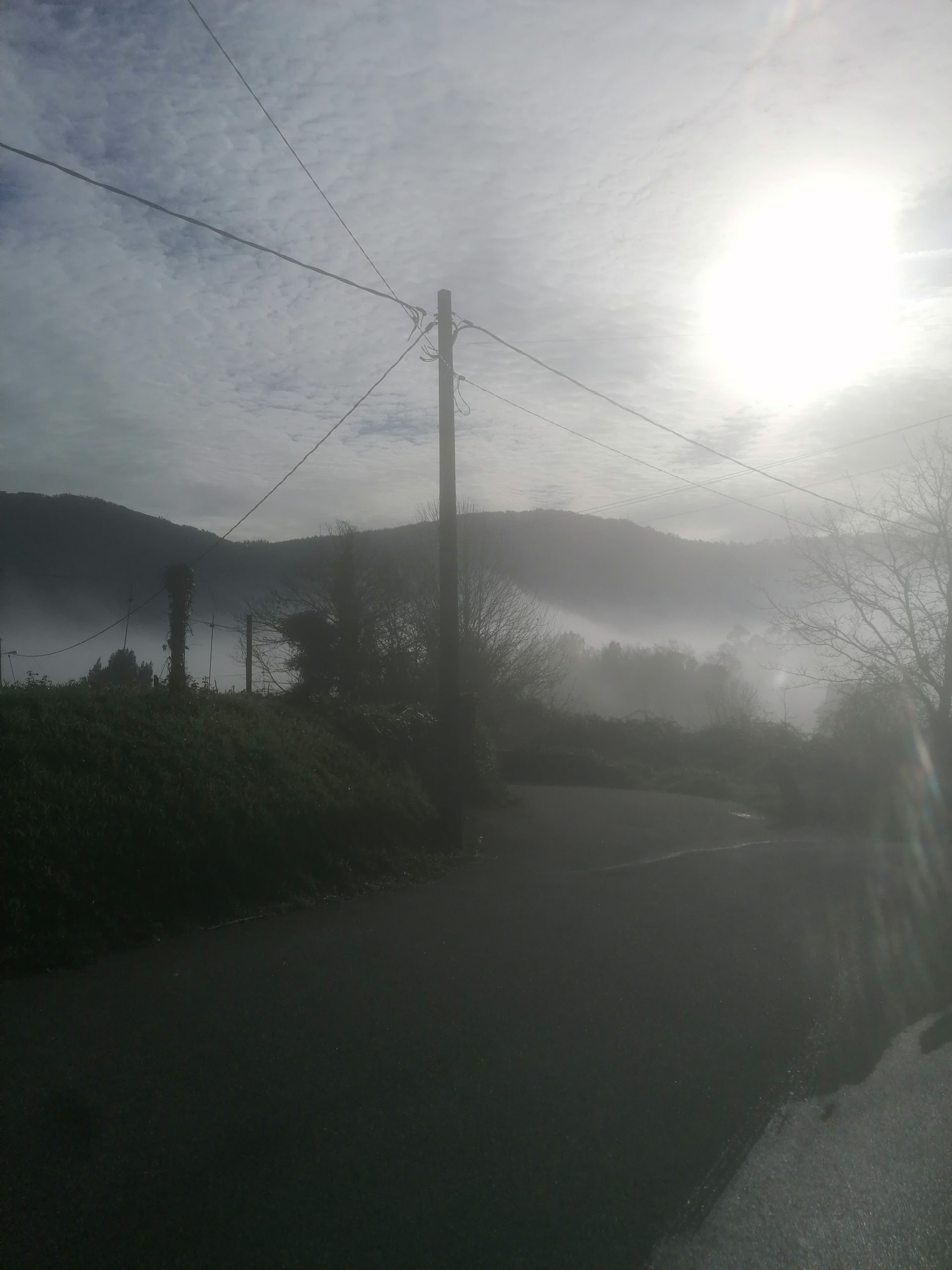 Saída de Mos, caminho de Santiago. Foto Cláudio Louro