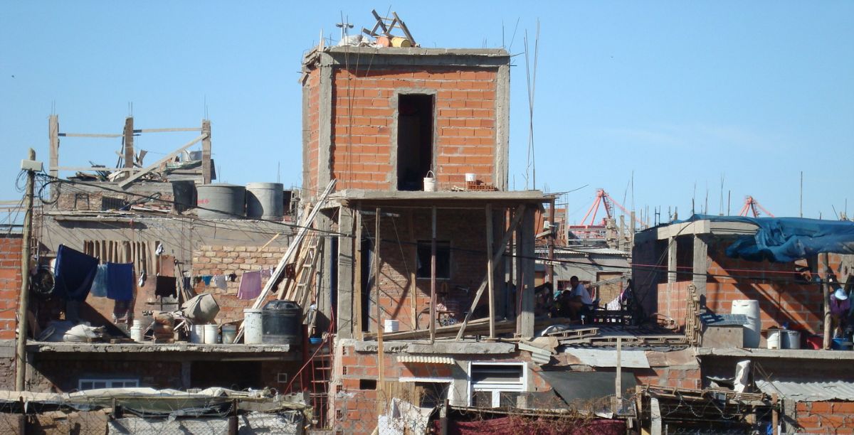 Villa 31, em Buenos Aires. Foto Sebastian Bassi