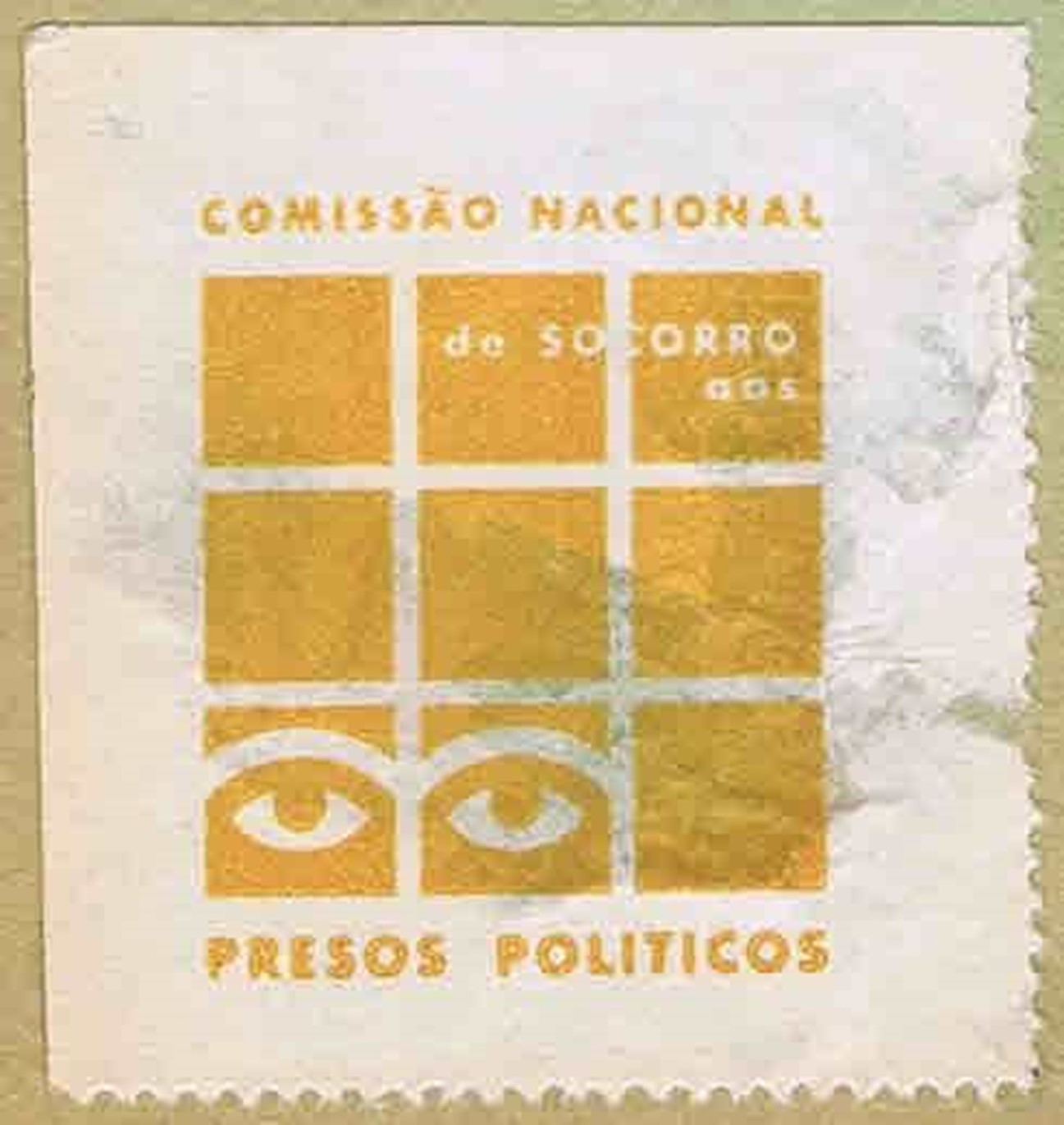 Um outro selo da CNSPP. © Fundo Felicidade Alves/Fundação Mário Soares e Maria Barroso.