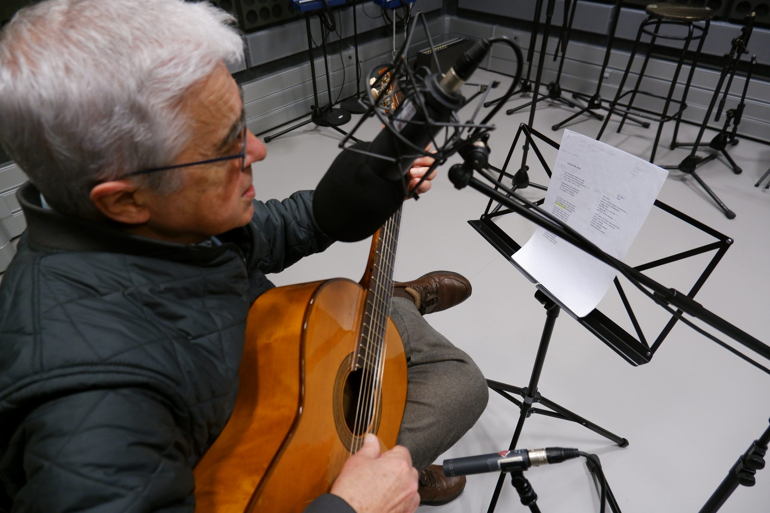 José Carlos Cantante: “O povo russo é o povo que eu sou, é um povo universal como nós somos.” Foto © António Marujo/7MARGENS