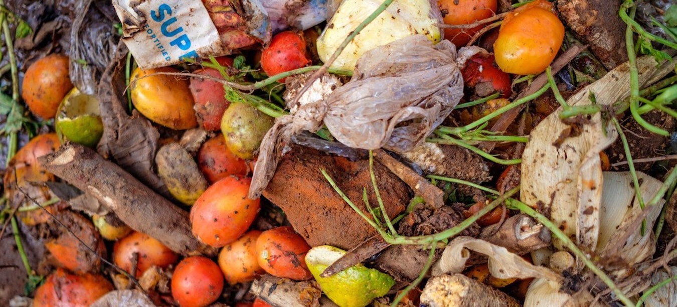 O desperdício alimentar, aqui no mercado de Lira (Uganda), é um desafio significativo tanto para agricultores como para vendedores. Foto © FAO/Sumy Sadurni