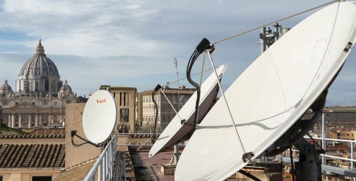 Antenas da Rádio Vaticano. Foto Vatican Media