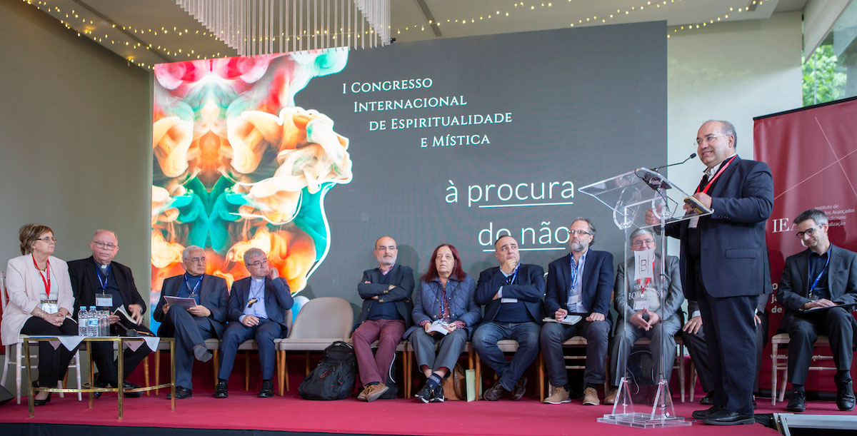 José Eduardo Franco apresenta o projeto de elaboração da História Global da Espiritualidade e da Mística em Portugal e de um dicionário sobre o tema. Foto © Bernardes Franco/Ecclesia