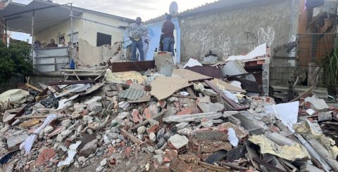 Ação de demolição num bairro precário em Loures "desrespeita direito à habitação" Despejos no Zambujal (Loures), foto do António Brito Guterres, via Stop Despejos