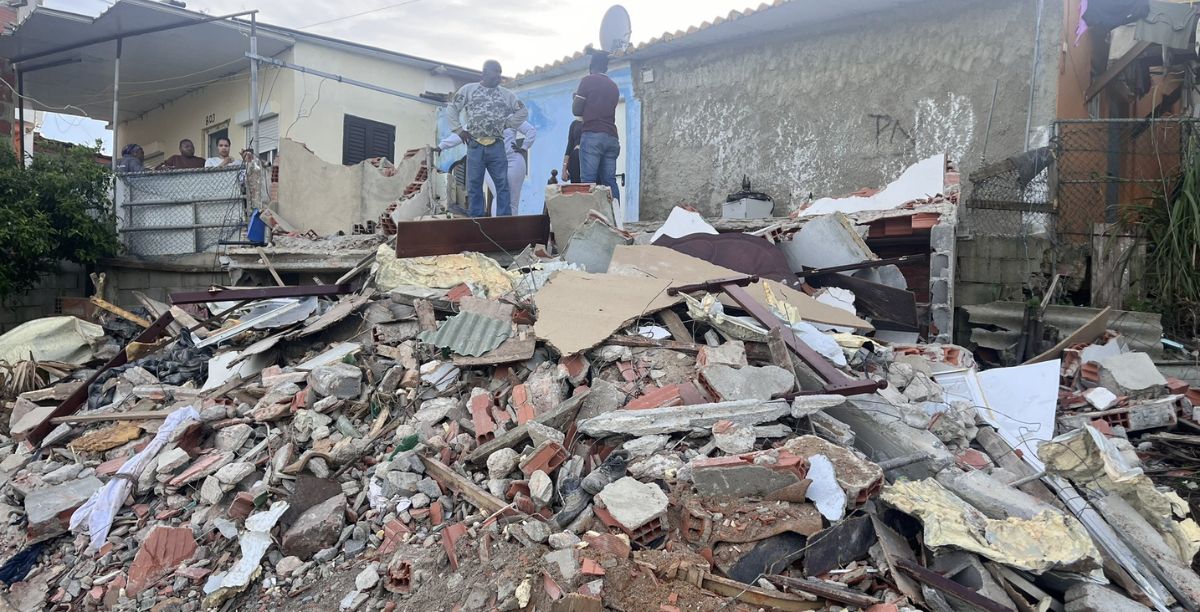 Despejos no Zambujal (Loures), foto do António Brito Guterres, via Stop Despejos