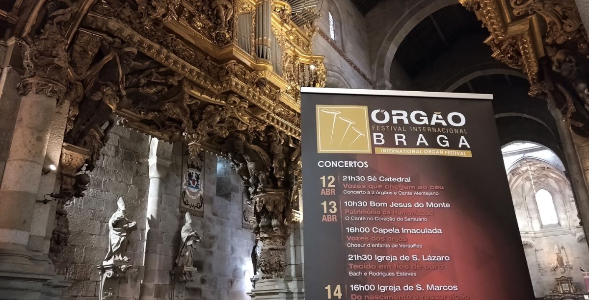 Festival de órgão de Braga. Foto Festival de Órgão de Braga
