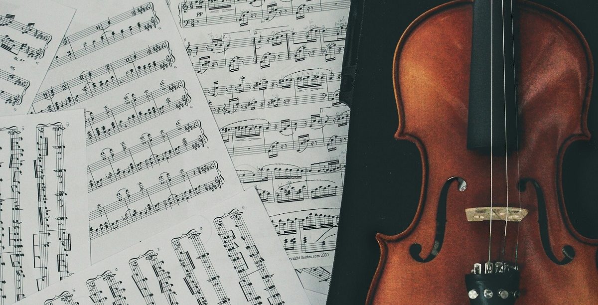Notas de música. Pauta