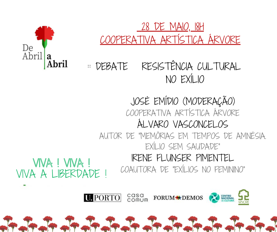 Debate Resistência Cultural no Exílio