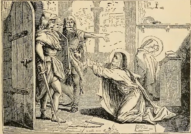 Diodore Rahoult (Itália), Marcela de Roma (1886). Domínio público, via Wikimedia Commons.
