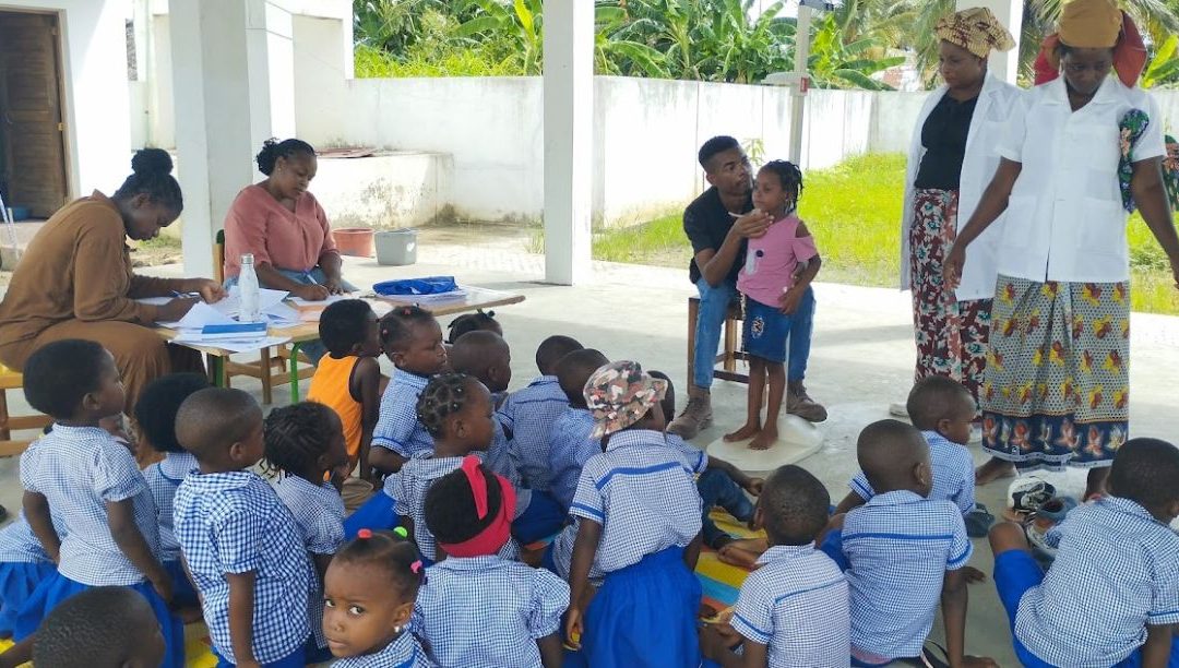 Nutricionistas da Helpo apoiam escolas em São Tomé e Príncipe