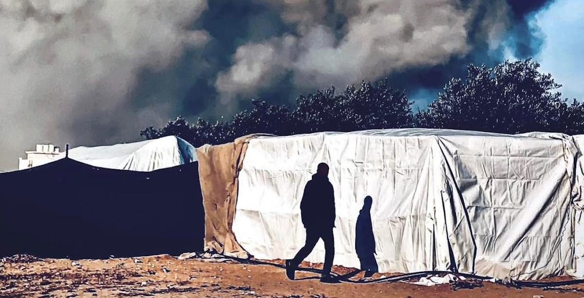 O deslocamento forçado e as operações militares em Rafah estão a agravar uma situação já catastrófica. Foto © UNRWA.