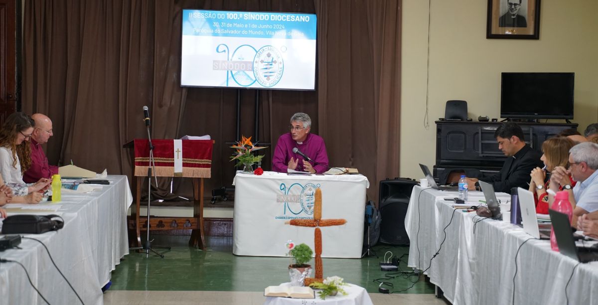 Segunda sessão do 100.º Sínodo da Igreja Lusitana, 1 junho 2024. Foto Igreja Lusitana - Comunhão Anglicana
