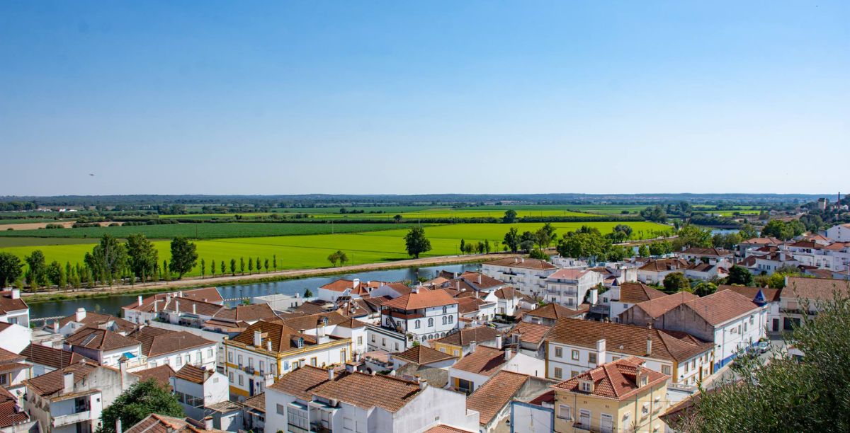 Vista sobre Coruche e o rio Sorraia. Foto Festival Terras Sem Sombra