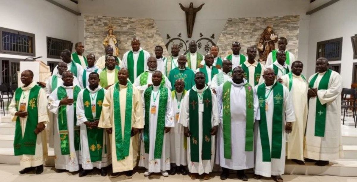 delegados à X conferencia da URPAO, Guiné Bissau, junho 2024. Foto Vatican Media