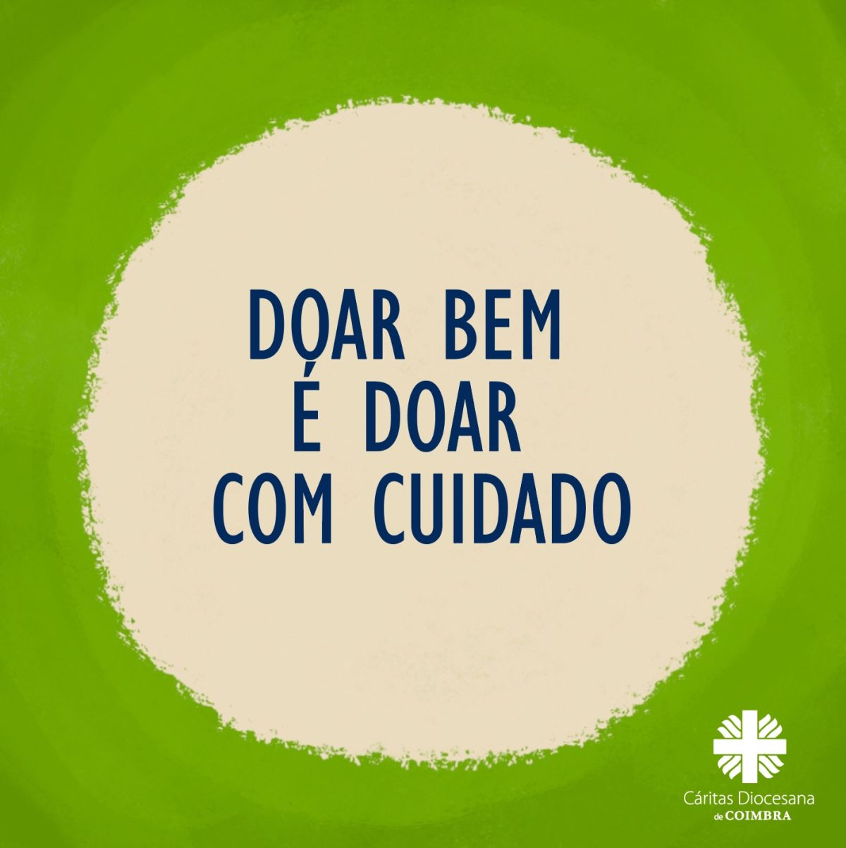 Campanha Doar Bem é Doar com Cuidado - Cartaz