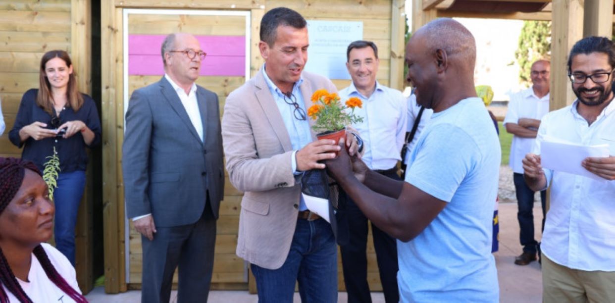 2-Inauguração horta do Bairro da Conceição da Abóboda, em S. Domingos de Rana.