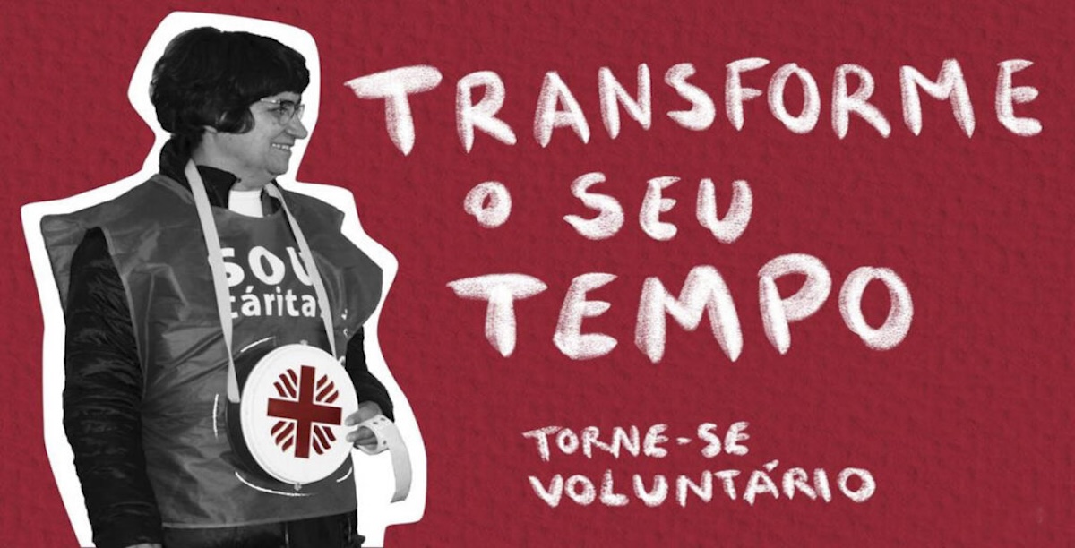 Cartaz - Cáritas - Torne-se Voluntário