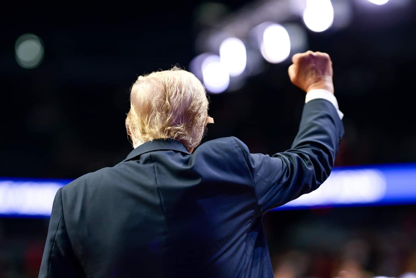 Donald Trump em ação de campanha em Michigan, julho 2024. Foto FB Donald Trump