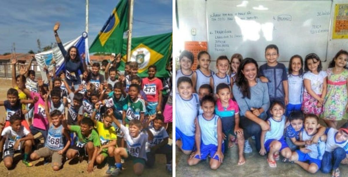 Eliana Bandeira implementou um projeto social para tirar crianças das ruas no Brasil. Foto DR