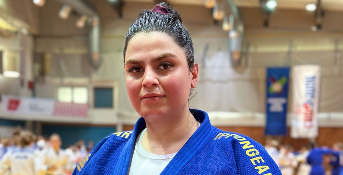 Judoca Mahboubeh Barbari Zharfi. Foto IJF