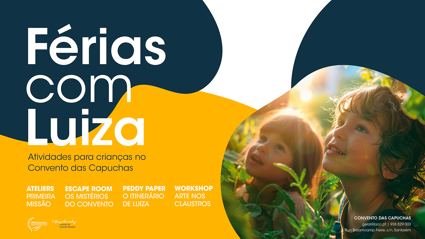 Férias com Luiza - Atividades para crianças