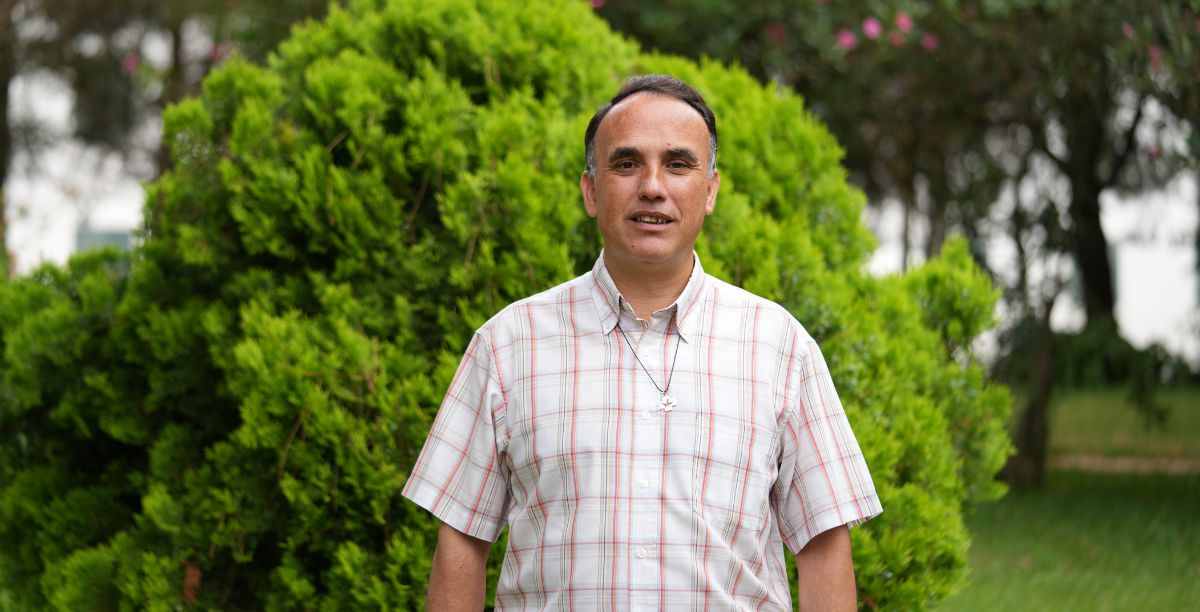 O padre Hugo Ventura foi eleito superior geral dos Espiritanos em Portugal, julho 2024. Foto DR