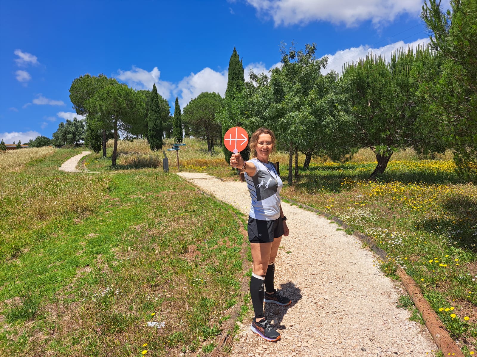Silvia_Duarte durante um treino para a corrida pela Fundaçã AIS. Foto Paulo Aido ACN