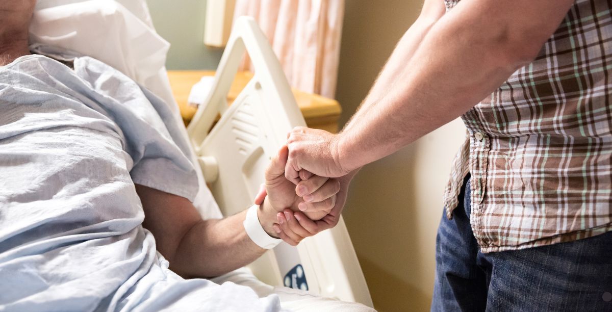 Doente no hospital. Foto Jodi Jacobson