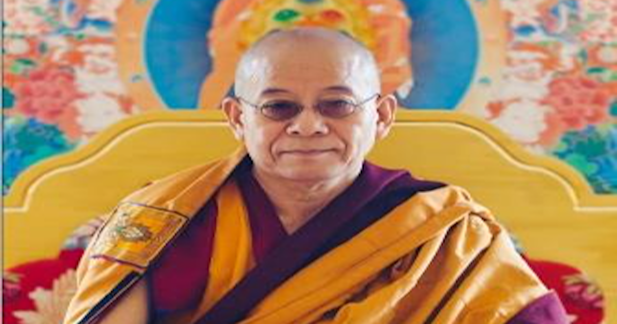 Khenchen Pema Sherab Rinpoche