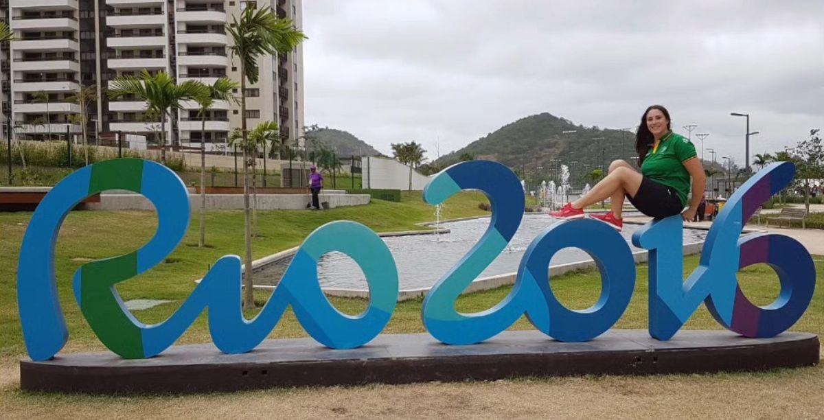Irina Rodrigues nos Jogos Olímpicos de 2016, no Rio de Janeiro. Foto DR