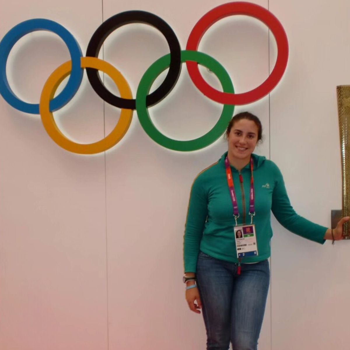 Irina Rodrigues nos Jogos Olímpicos de Londres, em 2021. Foto DR