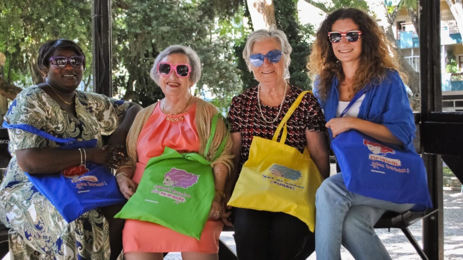 A campanha “Original. Sem Botox” foi preparada pela Associação Cabelos Brancos | Foto: DR