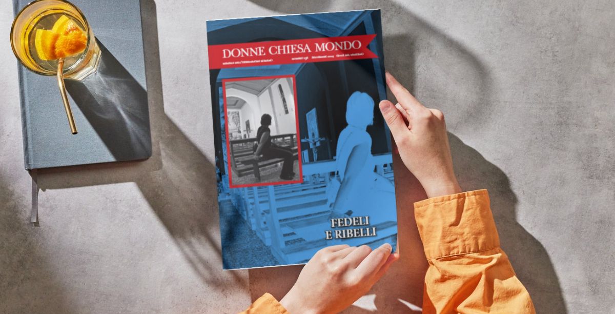 Capa do Donne Chiesa Mondo de setembro 2024. Foto Direitos reservados