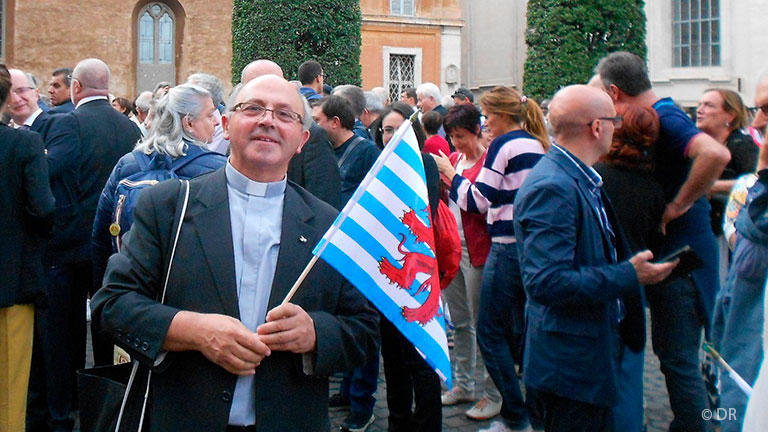 Padre Rui Pedro, missionário scalabriniano no Luzemburgo. Foto ACN
