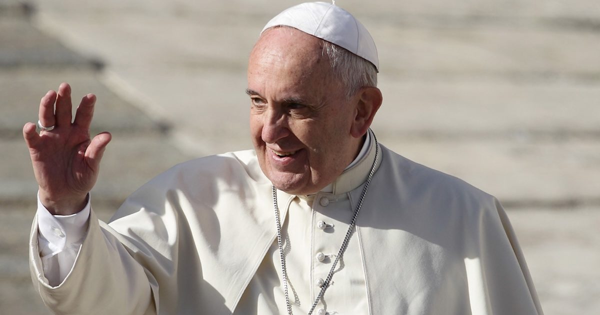 Papa Francisco manterá diálogo com o mundo universitário na visita è Bélgica, depois de estar no Luxemburgo. Foto partilhada pela organização belga da visita, de domínio público.